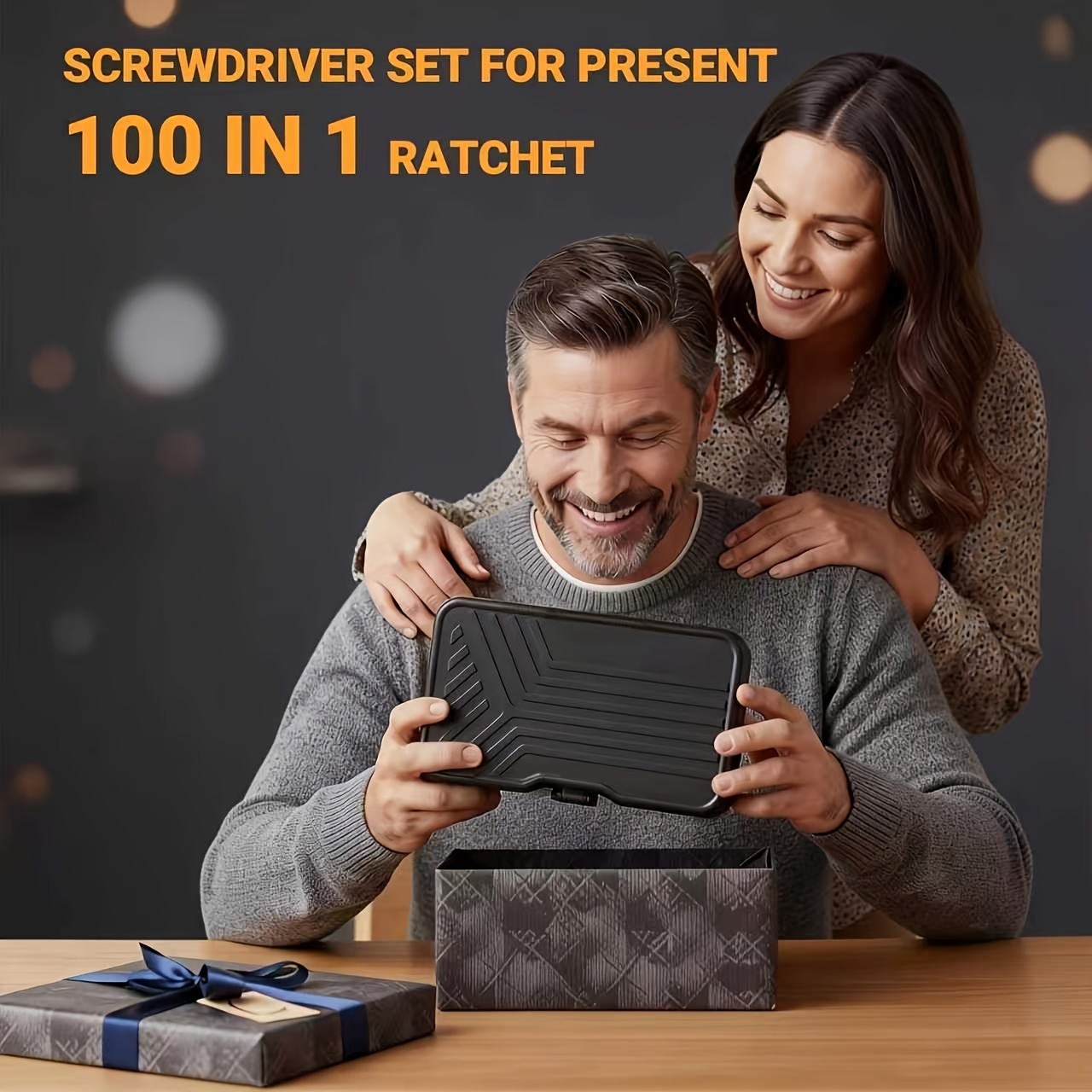 Jogo de Chave de Fenda Catraca 100 em 1 com Pontas Magnéticas, Design de Catraca Reversível, Ferramenta Manual Portátil para Casa, Dispositivos Digitais, Desmontagem de Celular, Laptop e Reparos de Eletricista