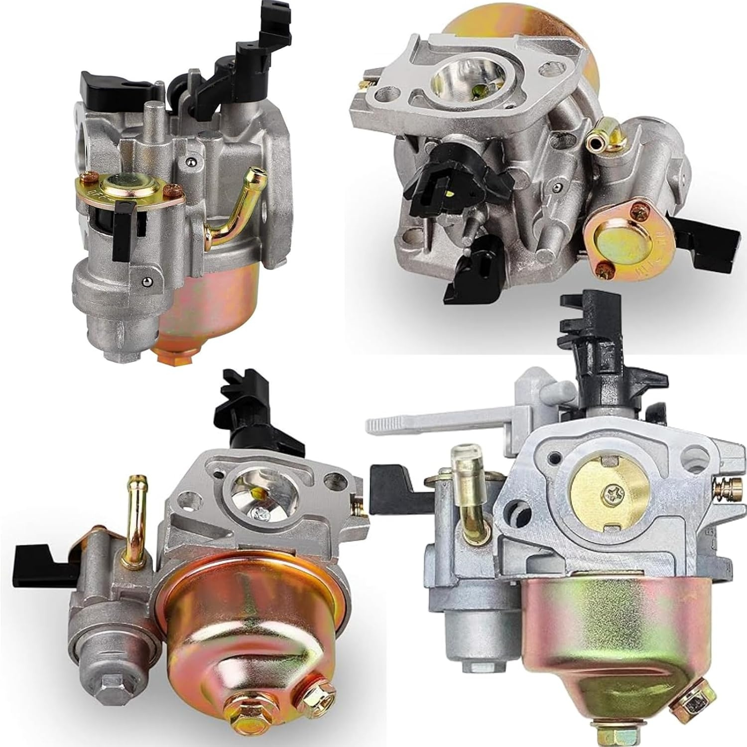Carburador para motor a gasolina 168F 170F, compatível com bomba d'água e gerador GX160 GX200, peça de reposição de alta qualidade sem tanque de combustível