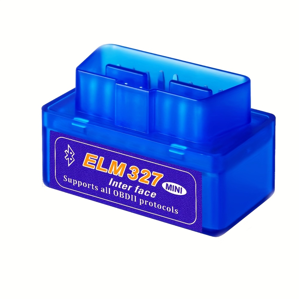 Ferramenta de Diagnóstico Automotivo OBD ELM327 Mini V2.1 - Baseada no Scanner ELM327-OBD-II, Compatível com Smartphones Android/Windows, Testador de Emissões de Veículos Plug and Play, Códigos de Erro em Tempo Real, Compatível com Todos os Dispositivos (Não Requer Fonte de Alimentação Externa)