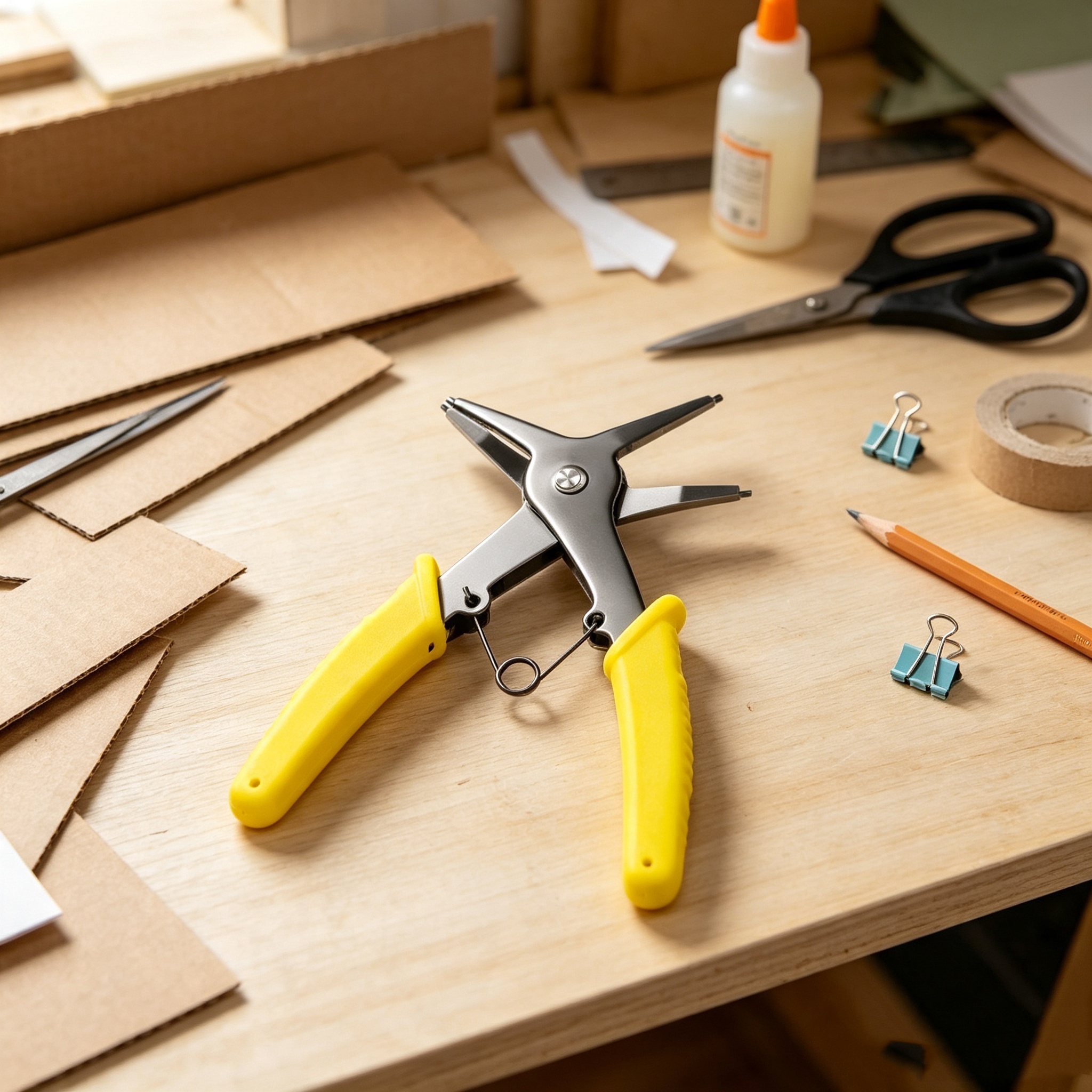 Alicate de Argolas Multifuncional para Cartões, Alicate de Mola, Alicate de Ângulo, para Reparação de Carros e Motores, Alicate de Mola 2-em-1 de Uso Duplo, Alicate de Mola Interior e Exterior, Alicate de Remoção e Instalação de Molas, Alicate de Clipe de Uso Duplo Interior e Exterior para Reparação