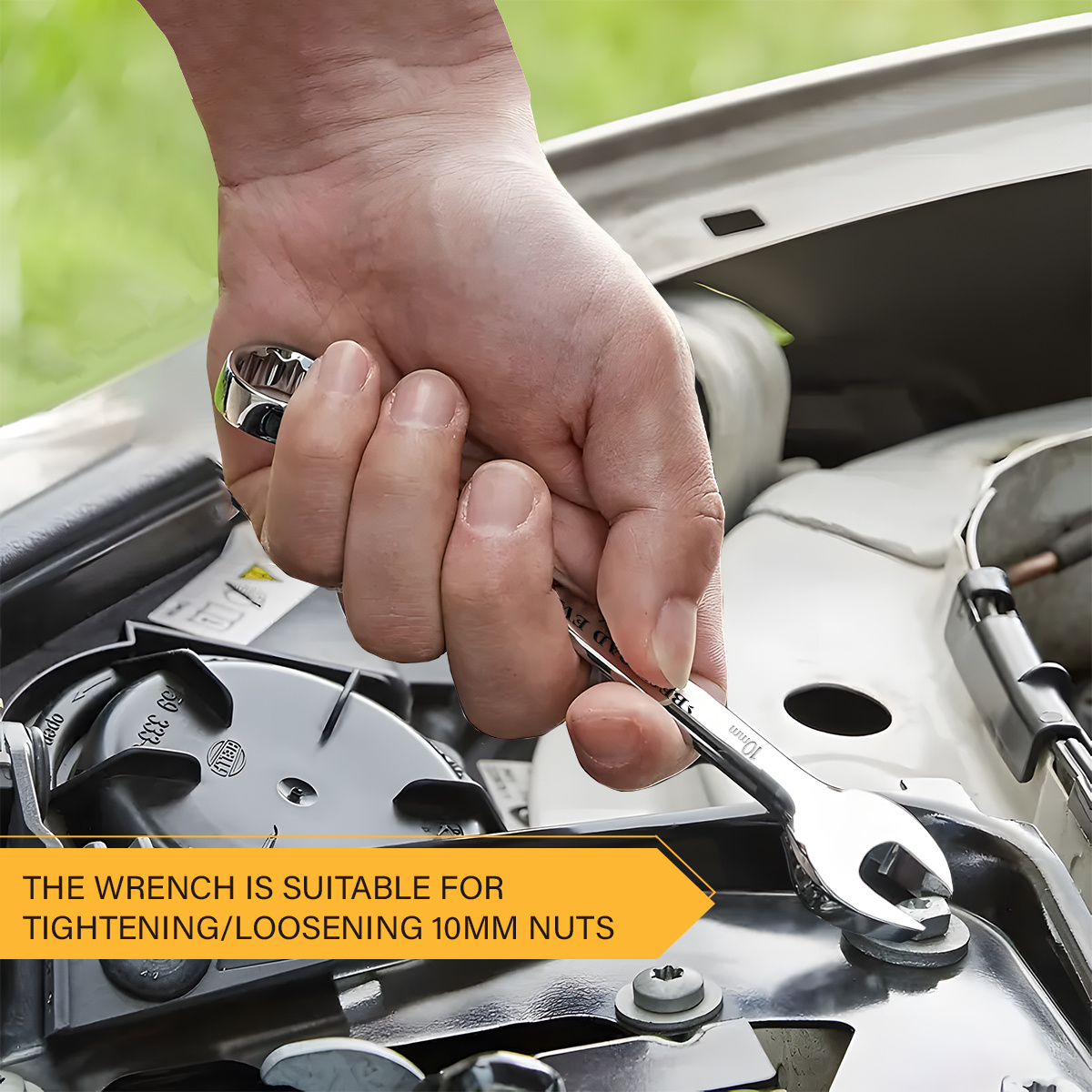 Chave de Dupla Utilização com Nome Personalizado, 1 Peça, um Presente de Ferramenta Prática, Adequada para o Melhor para Homem, Pai, Marido e Irmão. Ideal para Ferramentas de Reparo de Carro e Bicicleta, e uma Escolha Perfeita para Natal, Ação de Graças, Aniversários e Casamentos