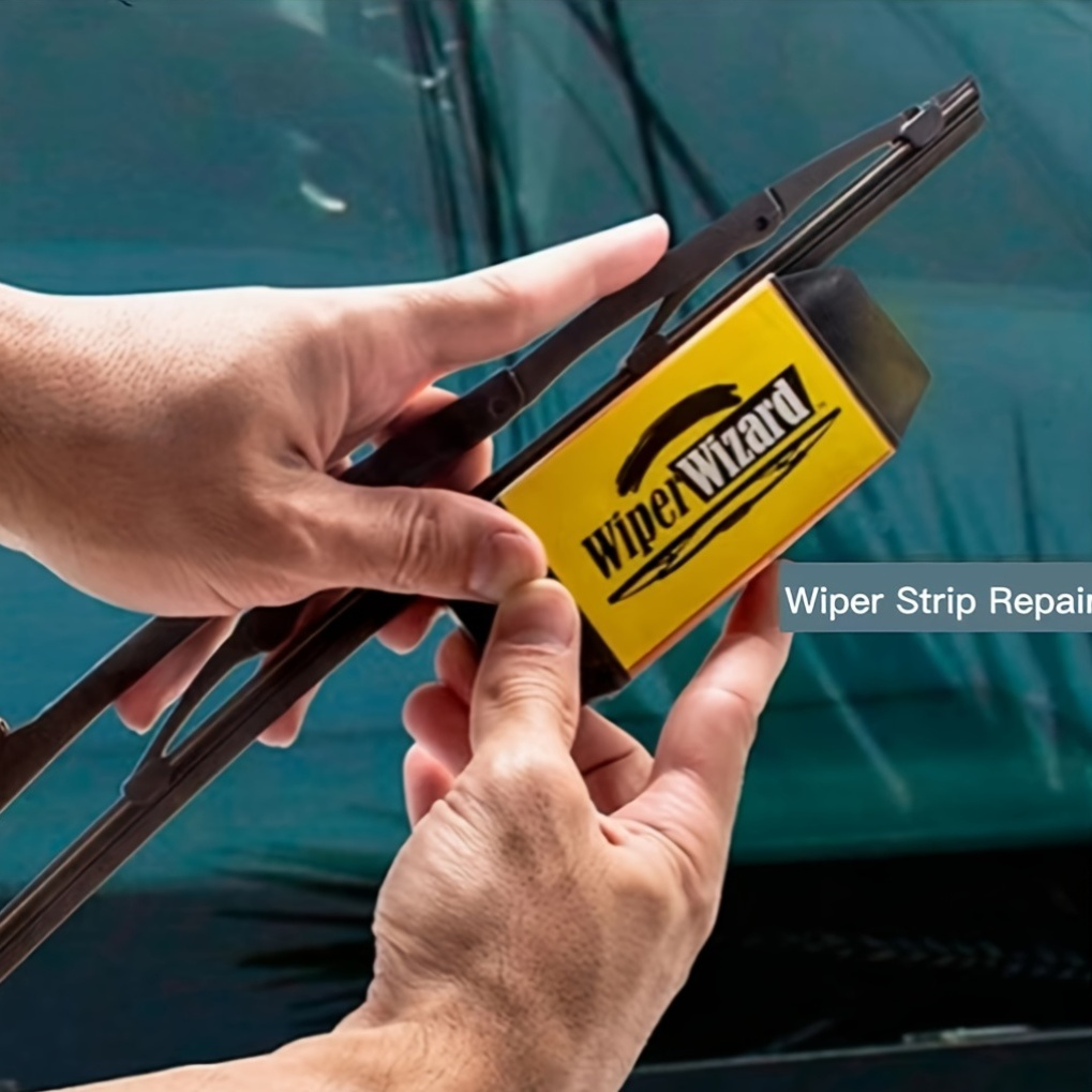 Conjunto de 1+5 peças, Inclui 1 Escova Principal com 5 Toalhas Auxiliares - Escova de Reparação Inteligente para Limpa Para-brisas de Carro, Efeito de Limpeza de Alta Qualidade, Restaura o Para-brisas como Novo. Uma Limpeza Única Restaura o Estado Original, Adequado para Todos os Modelos de Carro