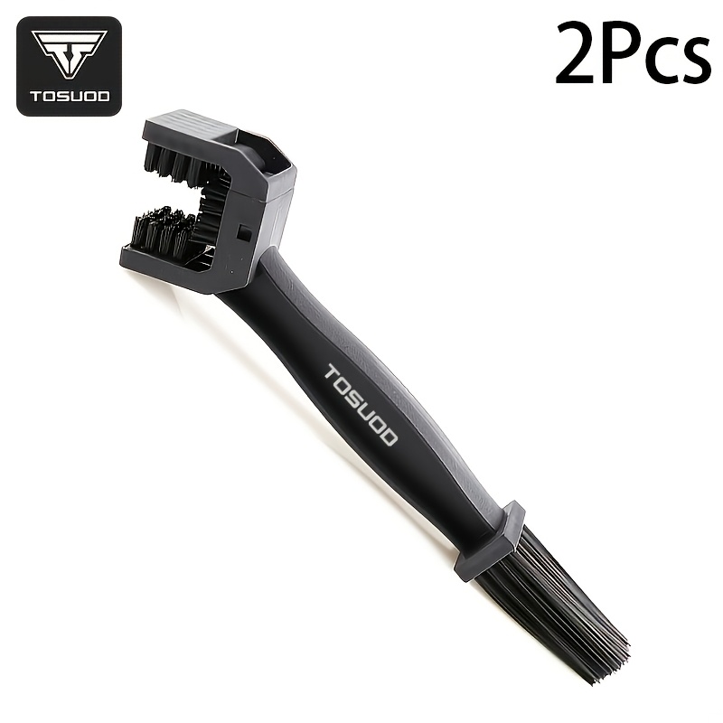 TOSUOD Escova de Limpeza de Corrente de Bicicleta, Ferramenta de Limpeza de Esfregão de Corrente de Bicicleta de Plástico, Adições de Cuidados de Manutenção ao Ar Livre, Adequado para Bicicleta de Estrada, Bicicleta de Montanha MTB, Motocicleta e Scooter Elétrico